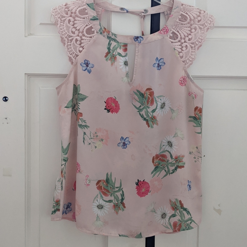 Express floral blouse